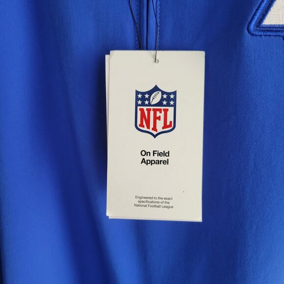 NWT Nike Los Angeles Rams On Field Short Sleeve Windbreaker Size L - Picture 9 of 15